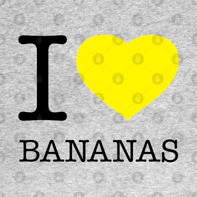 I LOVE BANANAS by eyesblau